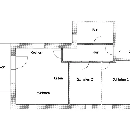 Ankerplatz 公寓 贝塞尔